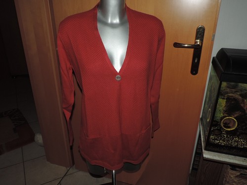 Olsen strickjacke dunkelrot - olsen,