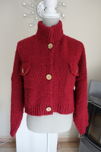 Kuschlige grobstrickjacke - ),