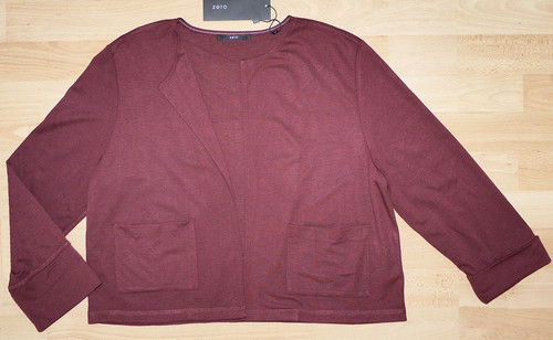 Zero strickjacke dunkel - zero,