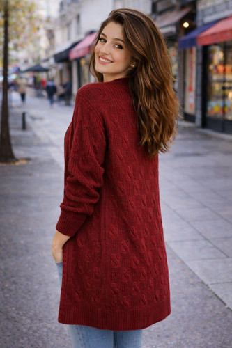 Strickjacke basic cardigan - basic,