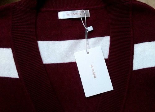 Strickjacke streifen oversize - strickjacke,
