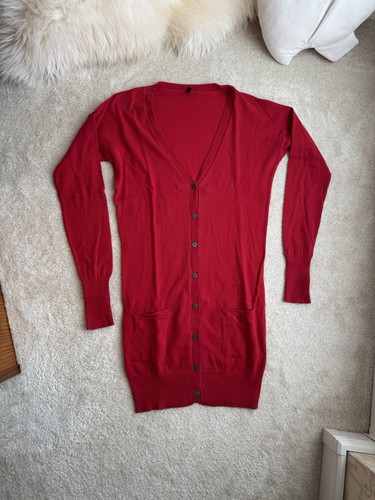 Benetton lange strickjacke - strickjacke, /
